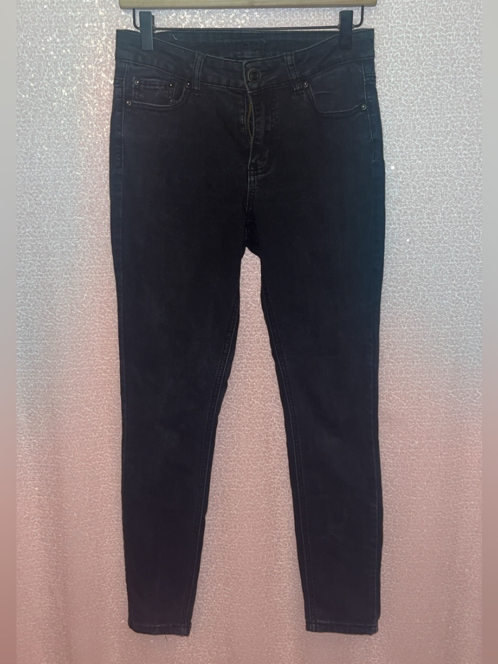Women’s Black high rise Skinny Jeans